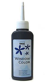 Kreul Window Color 80ml Schwarz